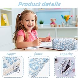 Carry bloom Pencil Pouch Cute Pencil Case for Girls