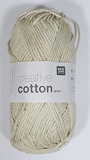 Ovillo para tejer de algodón Aran, 50g, negro 90, marca Rico: Amazon.es: Juguetes y juegos