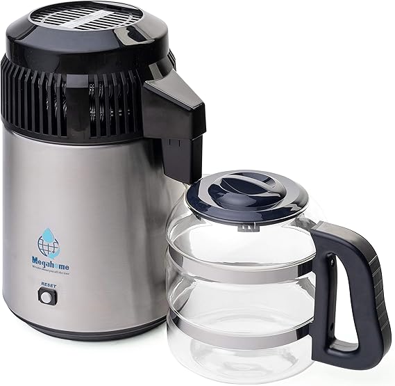 Nutriteam Countertop Water Distiller Stainless, Plastic Collection
