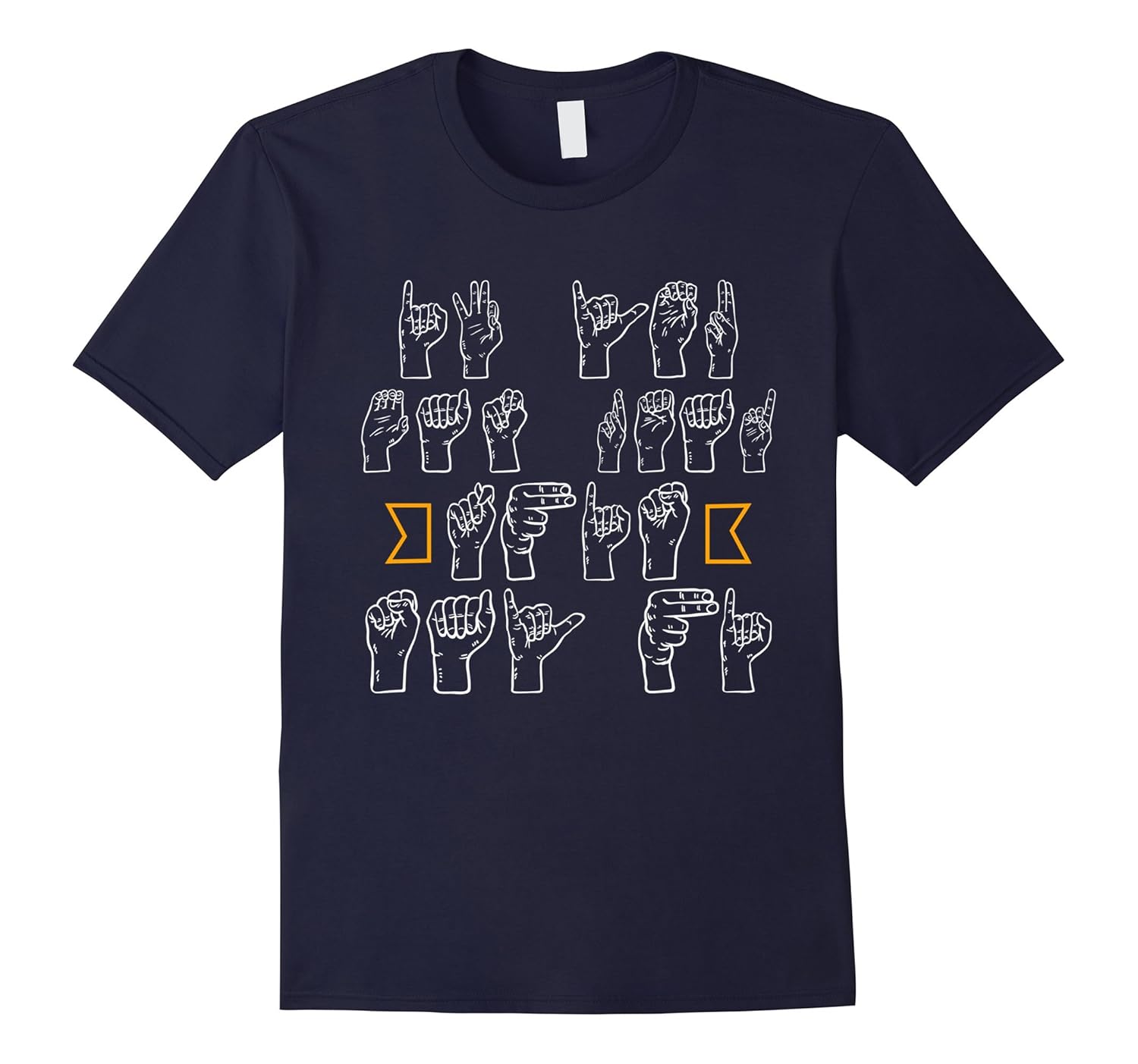 Cool American Sign Language (ASL) T-Shirt Gift-ANZ