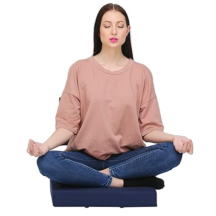 Orion 7 Medi-Buddy Meditation Floor Chair - Navy Blue