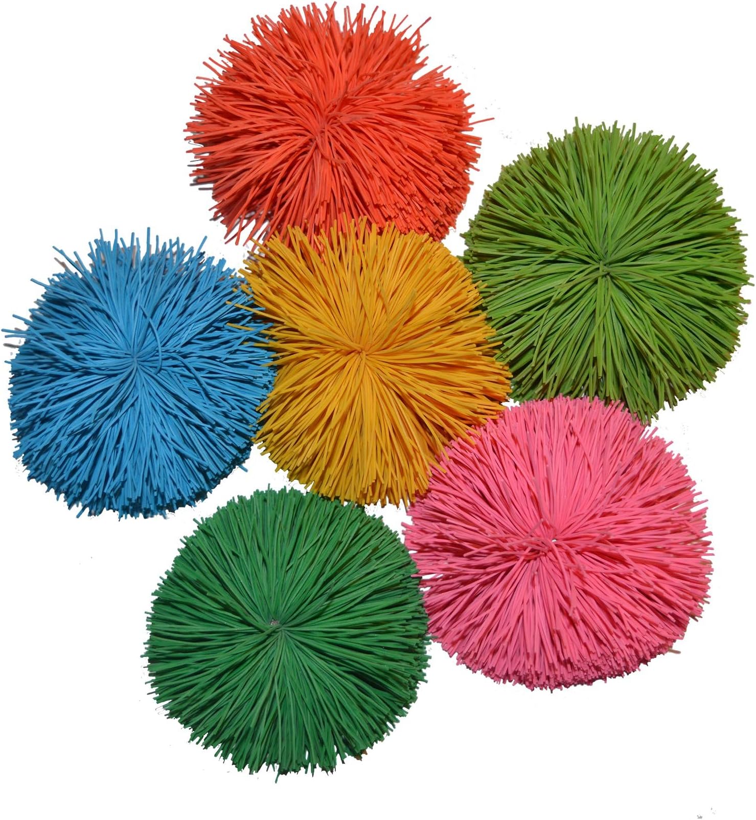 Soft Balls, (Fuzzee) pack of 6