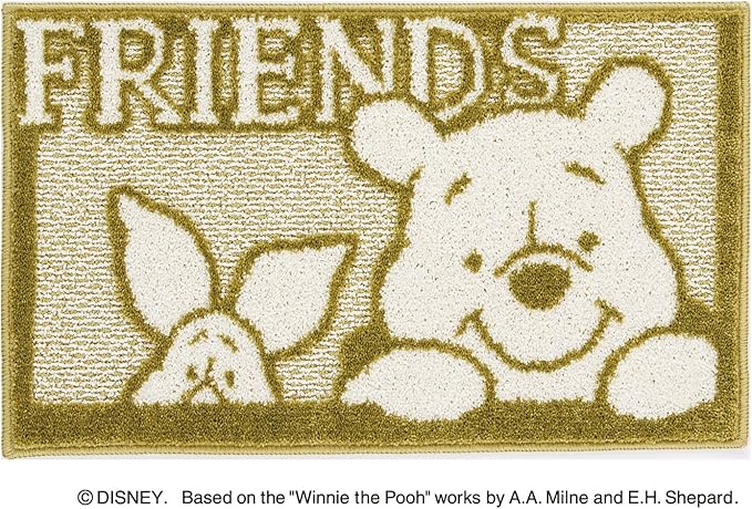 Amazon スミノエ 玄関マット グリーン 45 75cm ディズニー プー フレンズ 洗える Dmp 106d 玄関マット オンライン通販
