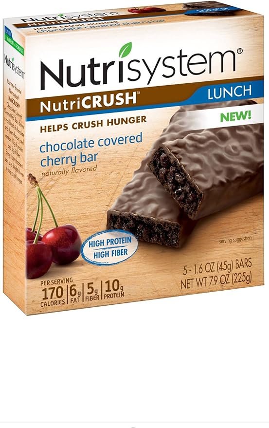 Nutrisystem Chocolate Cherry Bars (10 bars