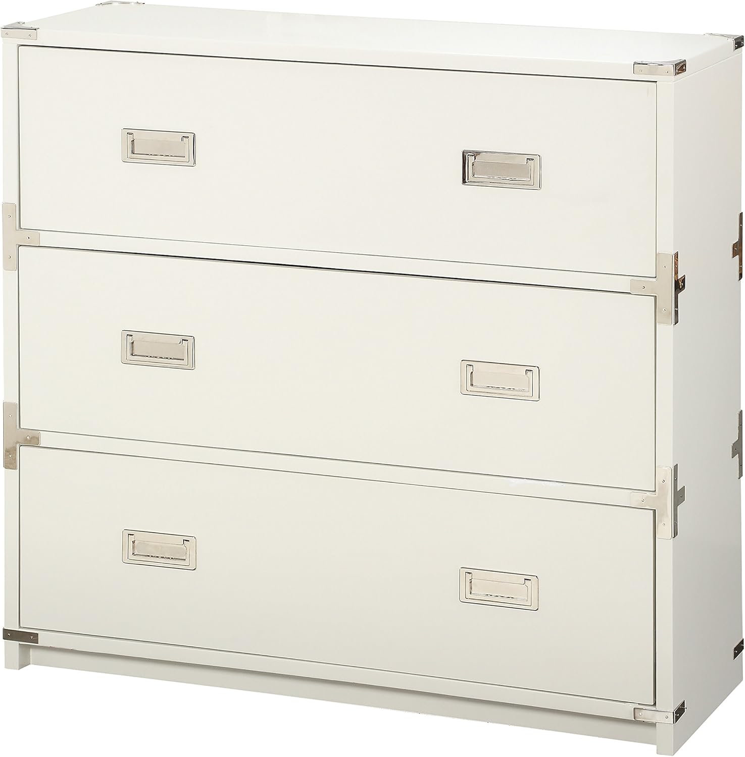 Amazon Com Office Star Wellington Solid Wood 3 Drawer Chest