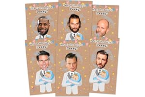 GGJGRPX Funny Baby Shower Scratch Off Game Cards Boy, Kraft Scratch Off Lottery Ticket Raffle Cards Baby Shower Game, Great Party Icebreaker Game Ideas for Baby Shower, who is the baby's daddy, 40 Cards