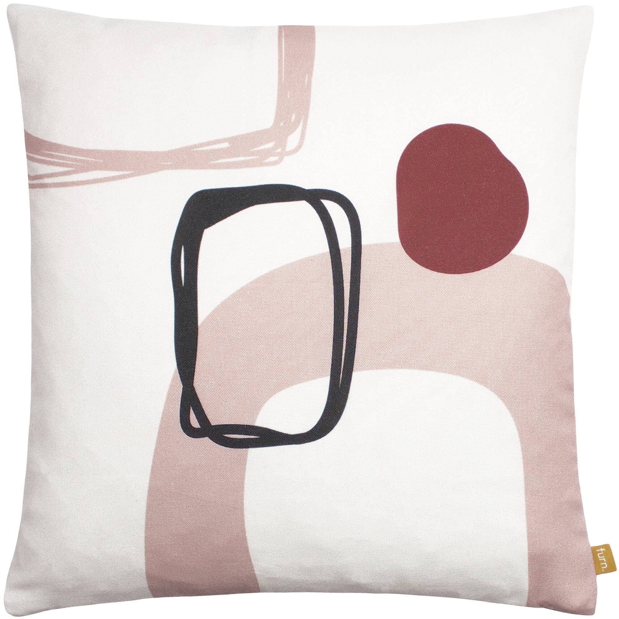furn. Aida Cushion Cover, Blush, 43 x 43cm