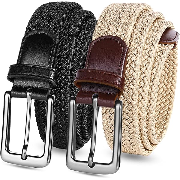 Falari 34mm Full Grain Braided Leather Belt Strap (Buckle Not Included) - Fits 35mm Buckles - View #6