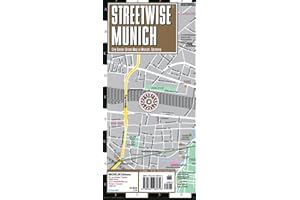 Streetwise Munich Map - Laminated City Center Street Map of Munich, Germany (Michelin Streetwise Maps)