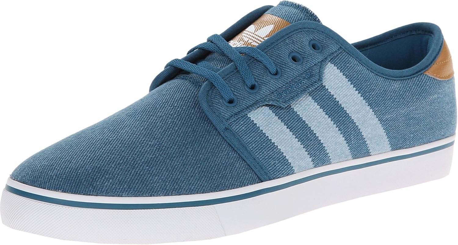 Amazon.com: Adidas Seeley - Blue / White, 12 D US: Shoes