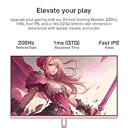 Pixio PX248 Wave Pink 24 inch 200Hz Refresh Rate