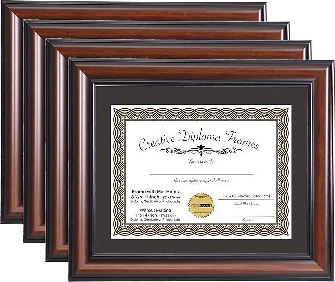 Creative Picture Frames 8.5x11 Diploma Frame This 11x14