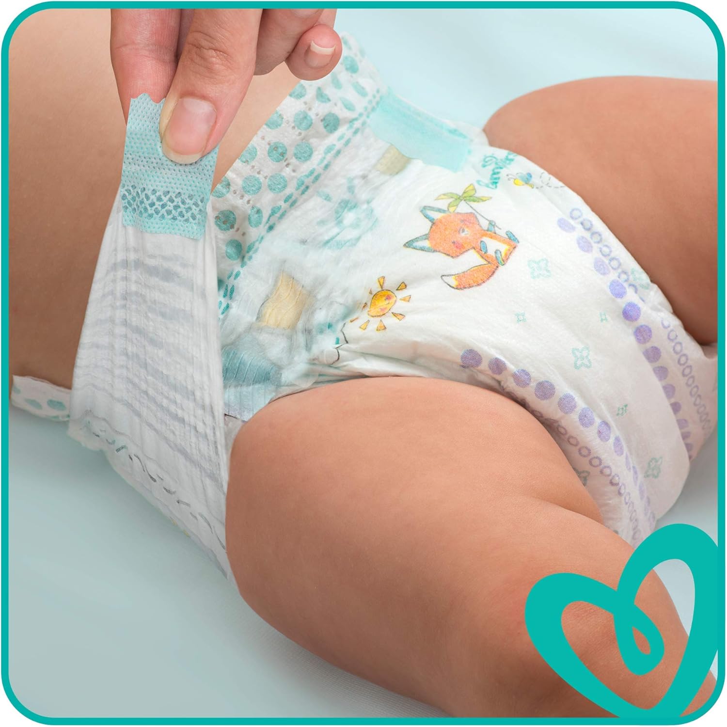 Pampers Baby Nappies Size 4 (10-15 kg / 22-33 lbs), Baby-Dry, 152 Nappies, Monthly Savings Pack - Image 3