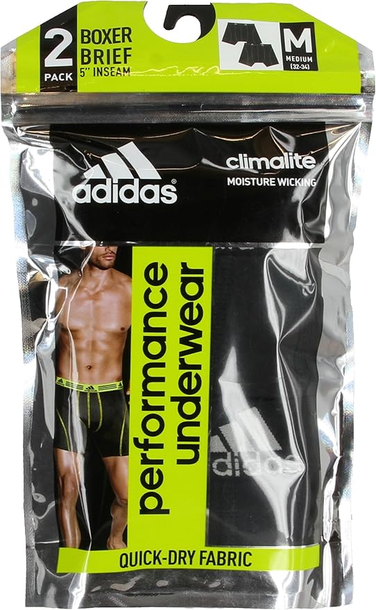adidas men's performance climalite boxer briefs