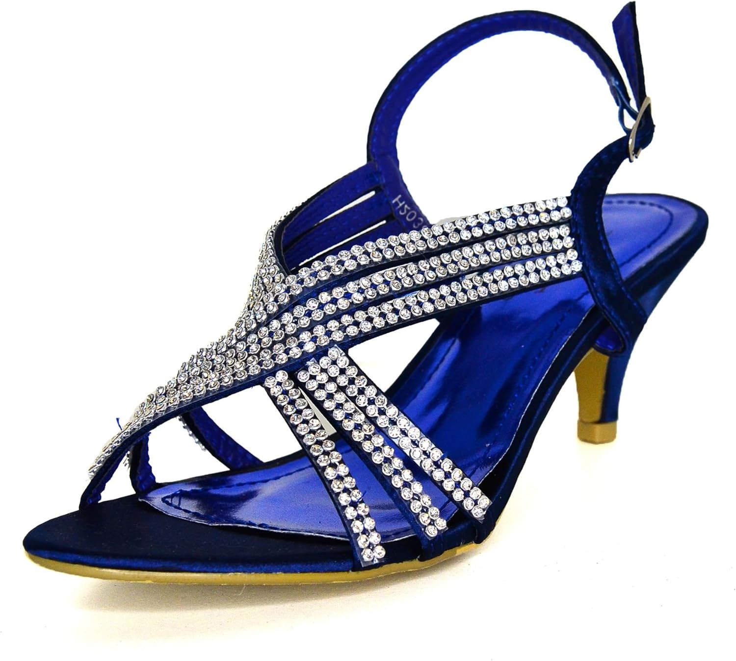 ladies navy slingbacks