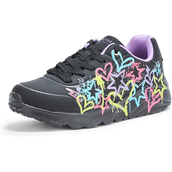 Amazon.com | SKECHERS Girls X James Goldcrown-Uno Lite 314098L