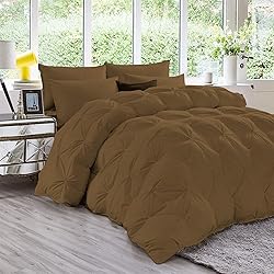 Wega Linen All-Season Goose Down Dark Taupe Pinch