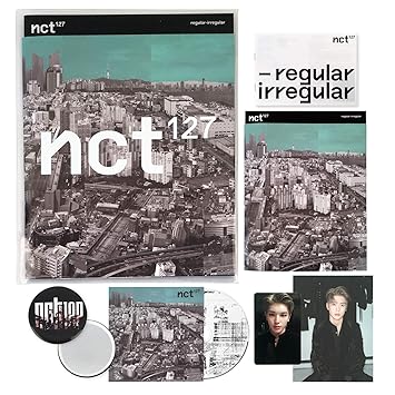 Nct 127 Nct 127 1st Album Nct 127 Regular Irregular Irregular Ver Cd Booklet Lyrics Book Photocard Folded Poster Free Gift K Pop Sealed Amazon Com Music