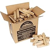 Carolina Cookwood Mini Pizza Oven Wood 6 Inch Firewood Pizza Logs Naturally Cured White Oak Hardwood for Portable Wood Pizza 