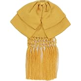 Large Mexican Charro Bow Tie - Mariachi Style With Elastic Band and 100% Handmade Tip