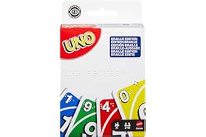 Mattel Games UNO Braille