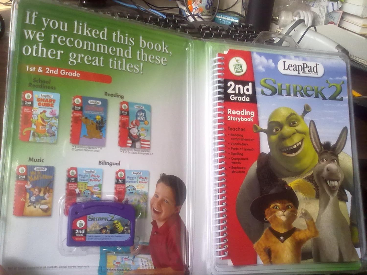 leappad shrek 2