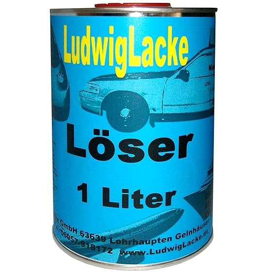 1 Liter 2K LÖSER für Autolack Beispritzverdünnung