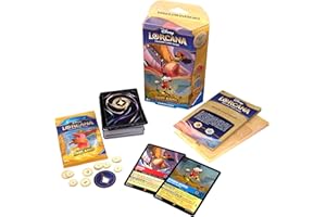 RAVENSBURGER Disney Lorcana: Into the Inklands Starter Deck (Ruby and Sapphire)