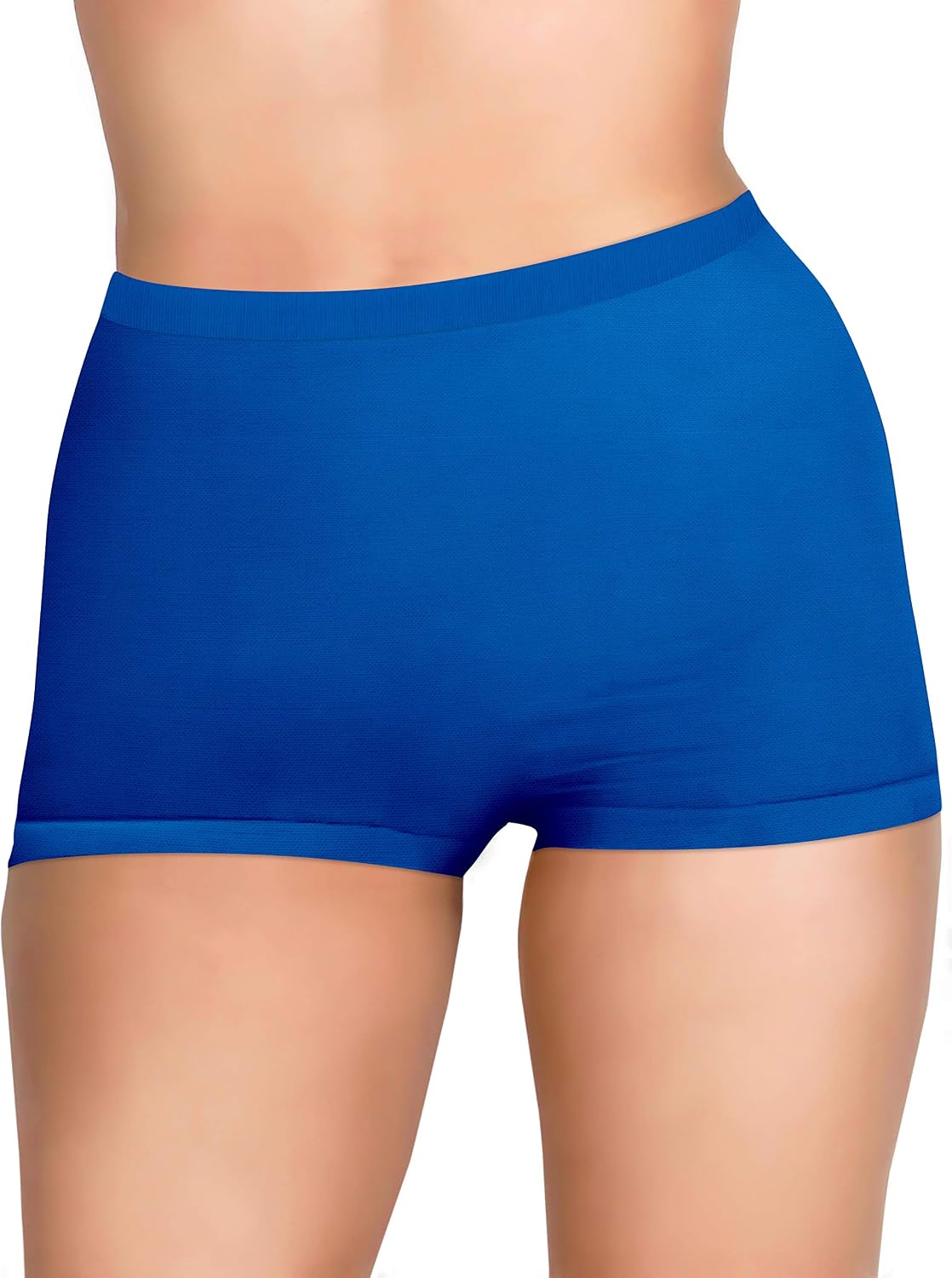 Boxer Taille Haute Pour Femme Love My Fashions - Sans Couture, Microfibre Extensible - Contrôle Du Ventre, Confort Quotidien