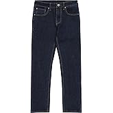 Nautica Boys Classic Fit Straight Leg Denim Jeans, 5-Pocket Style, Zipper Fly & Button Closure