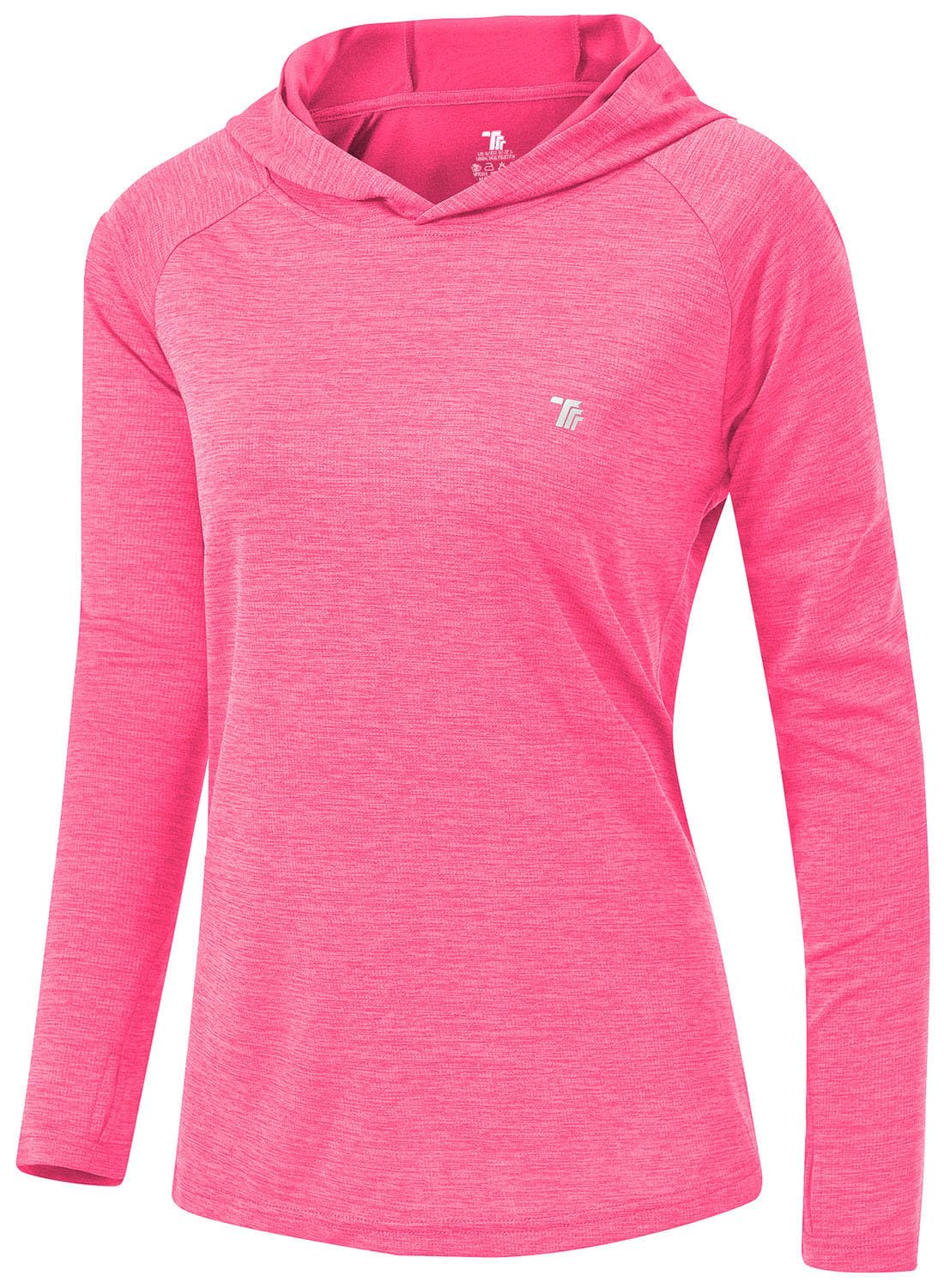 TBMPOY Womens UPF 50+ Sun Protection Hoodie Shirt