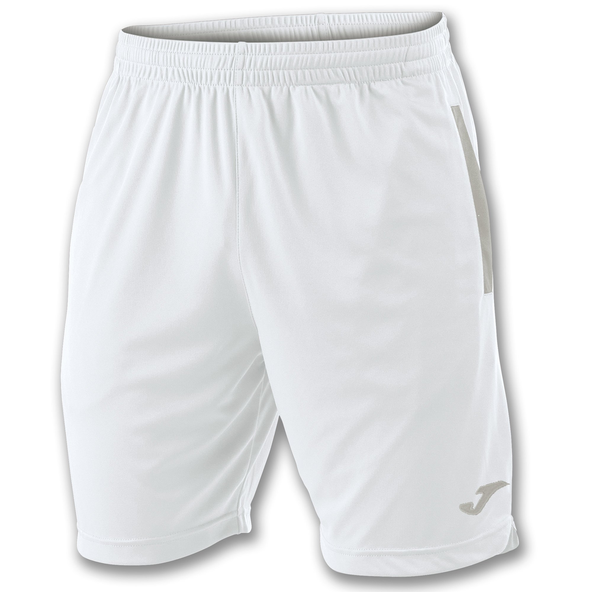 Joma Men´s Bermuda Shorts, 5XS - 2XL with Pockets and Drawstring - Miami White