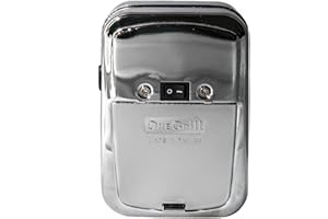 ONEGRILL BBQ PRODUCTS OneGrill Cordless Grill Rotisserie Motor-25 lb (Without AC Adapter, Chrome Steel)