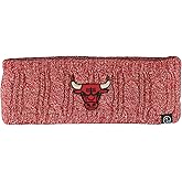 ZHATS Chicago Bulls NBA Officially Licensed Headband Heathered Cable Knit