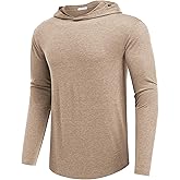 PINSPARK Lightweight Pullover Hoodies for Men Long Sleeve Hoodie for Golf Gym Workout Athletic Sweatshirt