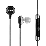 RHA MA600i Noise Isolating In-Ear Headphone with remote and microphone - 3 year warranty
