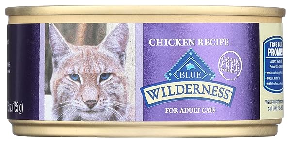 BLUE BUFFALO WILDERNESS NATURAL WET CAT FOOD PATÉ,...