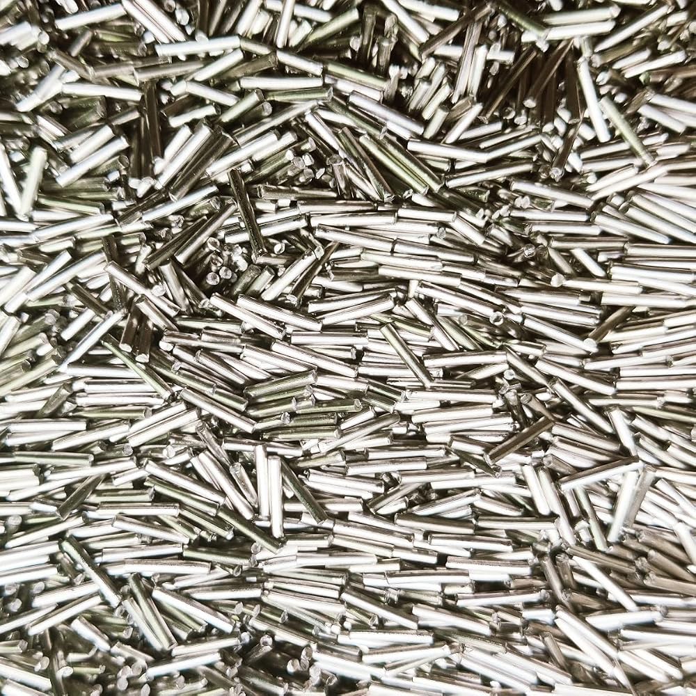 TOAAOT 2.5 LB Stainless Steel Tumbling Media Pins 0.039" Dia x 0.255" L for