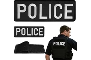 EMORBALS Patches, Press Badge Embroidered Patches for Backpacks, Jackets, Press Vest, Photographer Vest