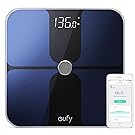 eufy BodySense Smart Scale with Bluetooth 4.0, Large LED Display, Weight/Body Fat/BMI/Fitness Body Composition Analysis, Auto On/Off, Auto Zeroing, Tempered Glass Surface, Black/White, lbs/kg/st Units