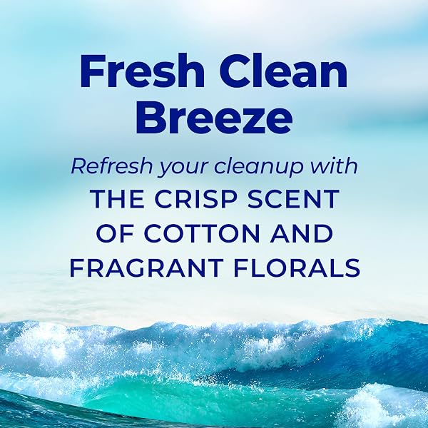 HEFTY ULTRA STRONG SIGNATURE SCENTS 13 GALLON TRASH BAGS, FRESH CLEAN BREEZE SCENT, TALL KITCHEN TRASH BAGS WITH 25% MORE SCENT TECHNOLOGY, WHITE, 80 COUNT