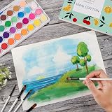 WSICSE Watercolour Paper Pad A4 300 GSM 30 Sheets Cold Press view 5