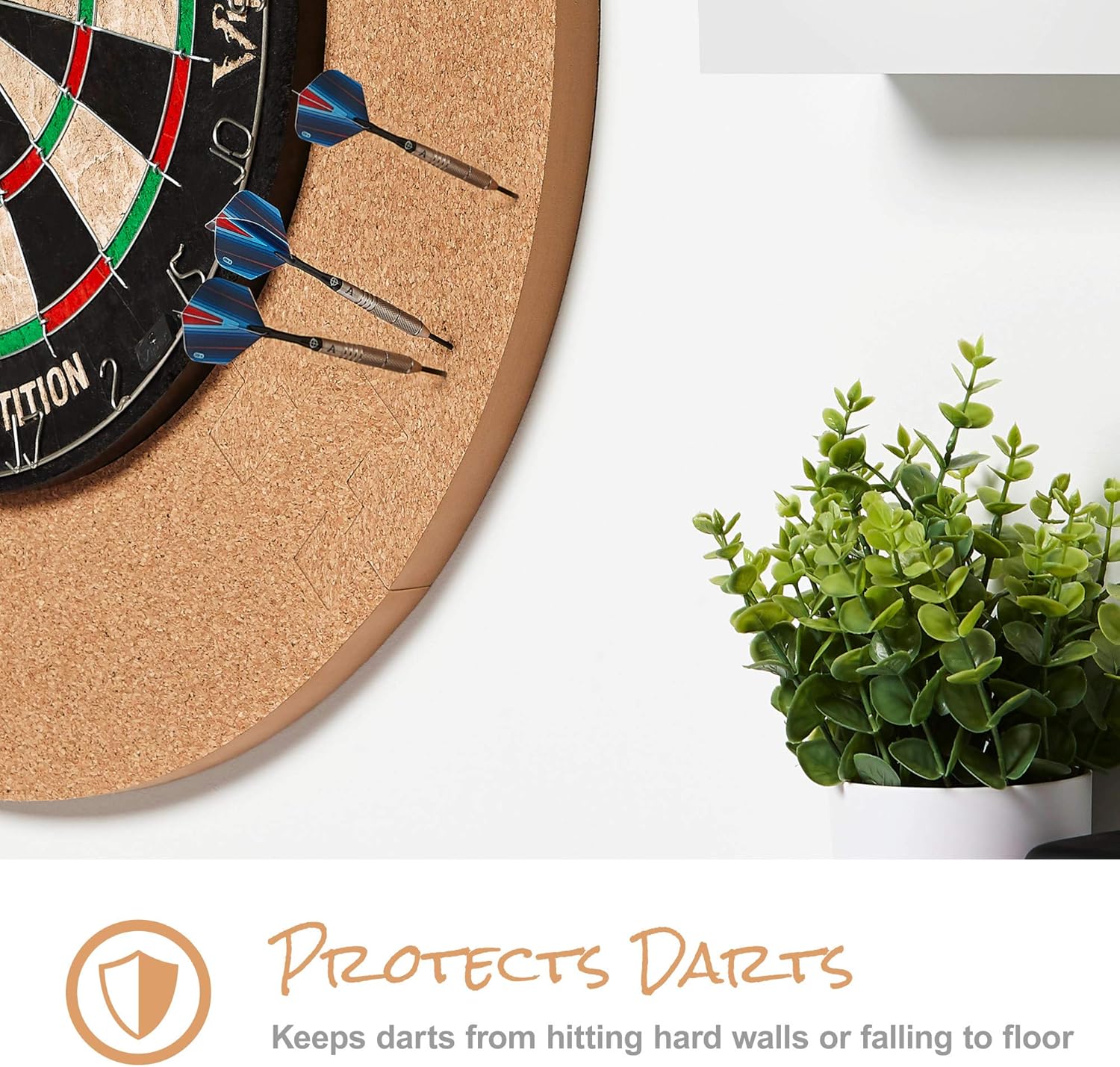 Viper by GLD Products Wall Defender Dartboard Surround Cork : Sports & Outdoors
