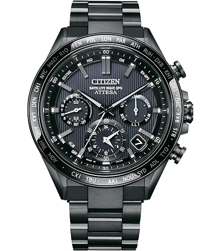 Amazon.com: Citizen Eco-Drive Tsuki-yomi A-T Green Dial Super