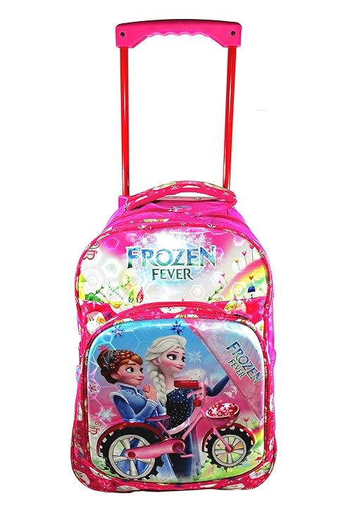 frozen school bag trolley