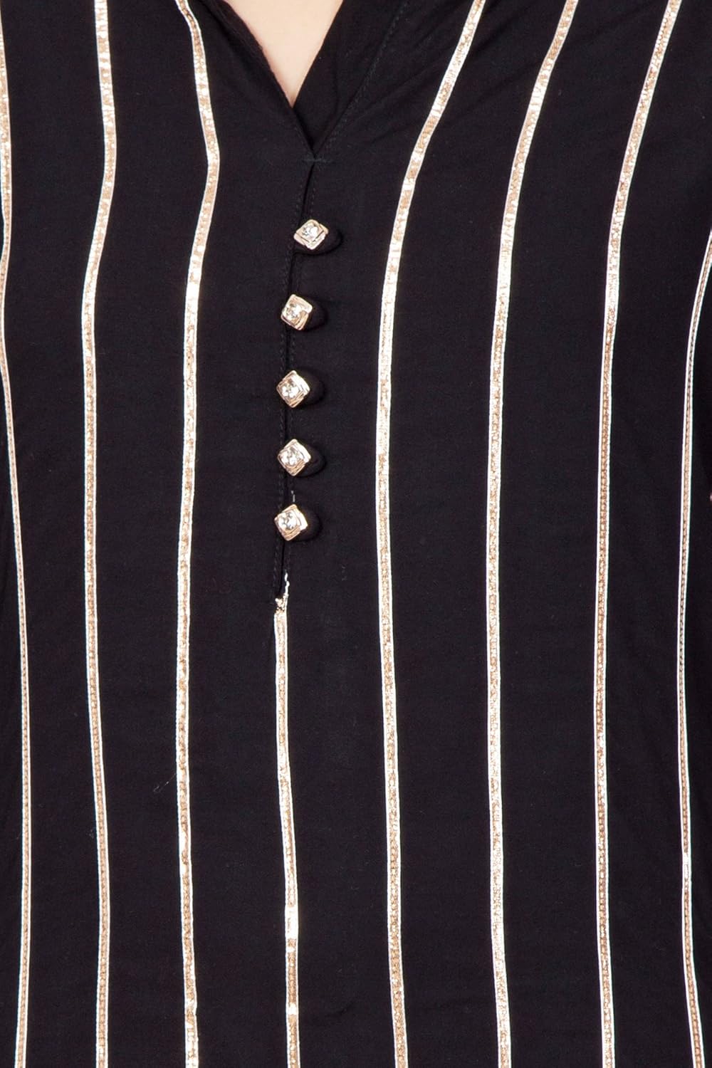 pinky pari band neck straight kurta with palazzo embellished gota work kurta