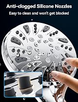 Magichome High Pressure Shower Head 1.5m Hose 5 Modes Chrome Universal view 5