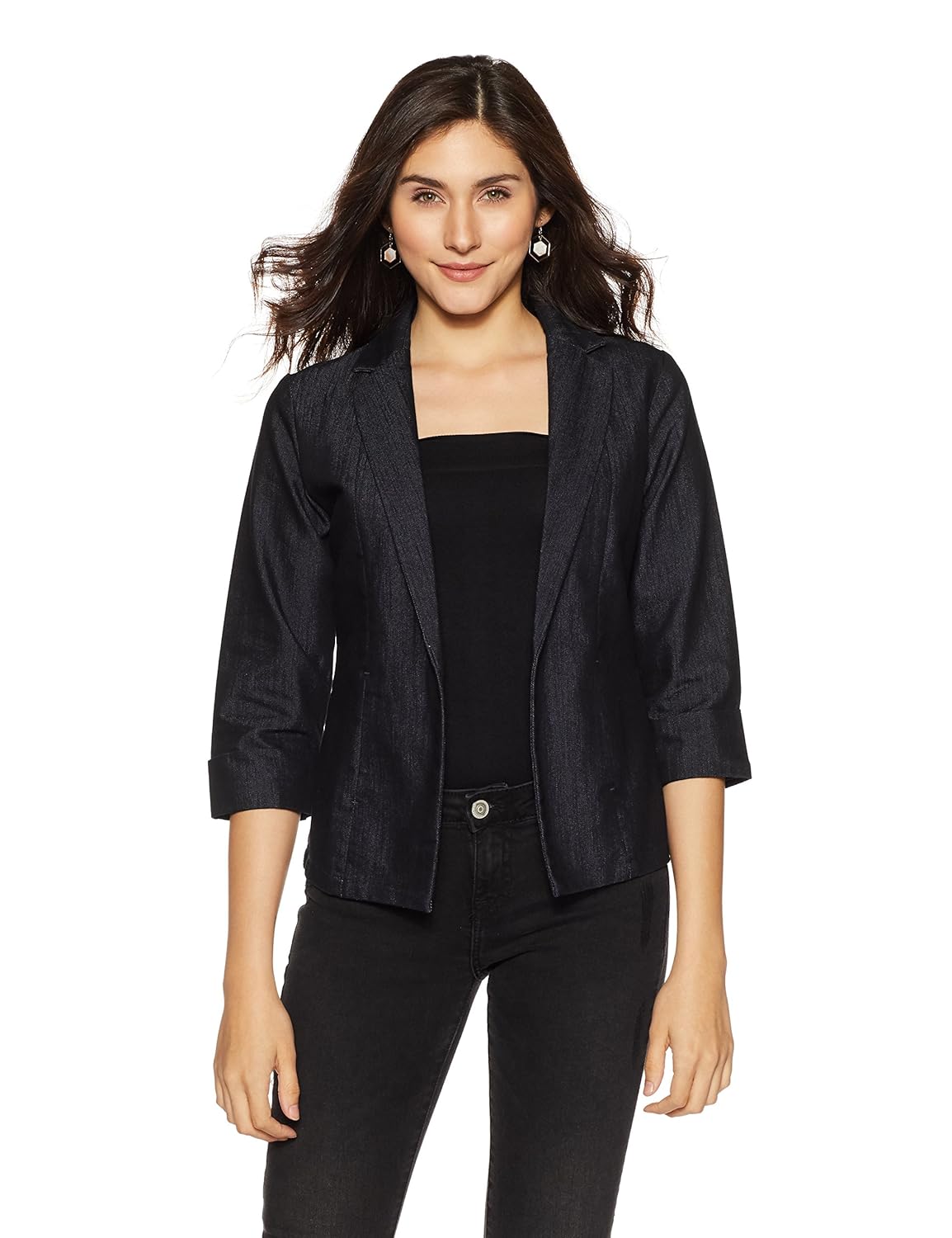 endeavor women's denim shrug
