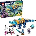 LEGO DREAMZzz Crocodile Submarine Building Toy for Boys & Girls - Pretend Play Set for Kids, Ages 8+, W/2 Build Options - Inc