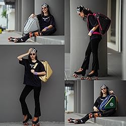 HEXIFUL Skate Bag to Carry Ice Skates, Inline